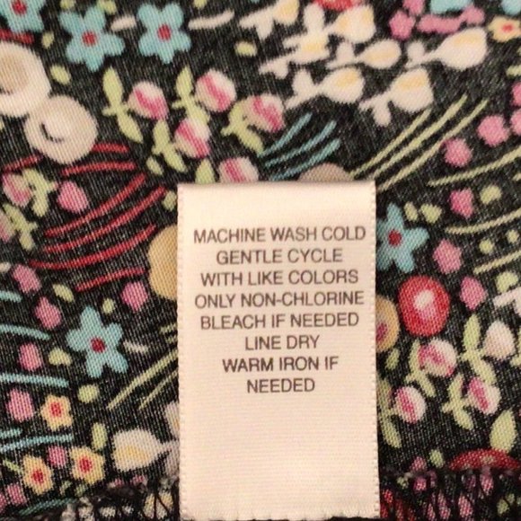 Christopher & Banks multicolor floral button front skirt - Picture 10 of 10